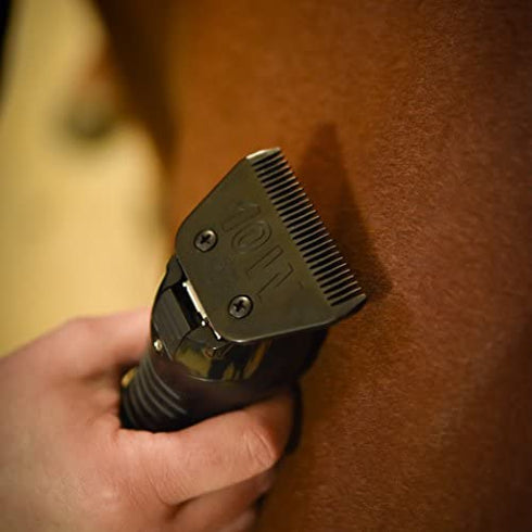 WAHL Professional Animal #10W Extra Wide Ultimate Competition Series Detachable Blade with 1/16-Inch Cut Length (#2377-500),Black