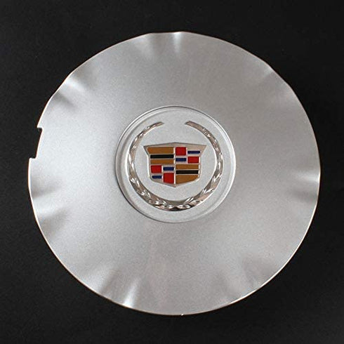 CARCC CD001 Wheel Center Hub Caps, 18 inch Center Cap Wheel Rim Cover Hub Cap for Cadillac SRX 2010-2016 (Silver)