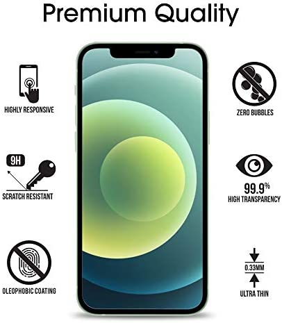 amFilm Screen Protector Glass for iPhone 11 / iPhone XR (6.1" display) (3 Pack) With Easy Installation Tray