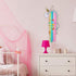 Beinou Unicorn Hair Clips Holder Rainbow Yarn Tassels Hair Bows Storage Shy Unicorn Face Headband Organizer Unicorn Theme Party Decorations