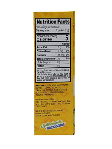 Klass, Aguas Frescas Cucumber Limeade On The Go Packets, 10-.07 Oz