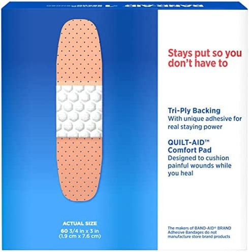 Band-Aid Plastic Strips Adhesive Bandages