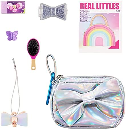 REAL LITTLES - Collectible Micro Backpack and Micro Handbag with 12 Micro Working Surprises Inside!, Multicolor (25324)