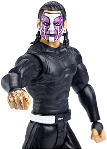 WWE SummerSlam Jeff Hardy Action Figure in 6-inch Scale with Articulation & Ring Gear Series #97