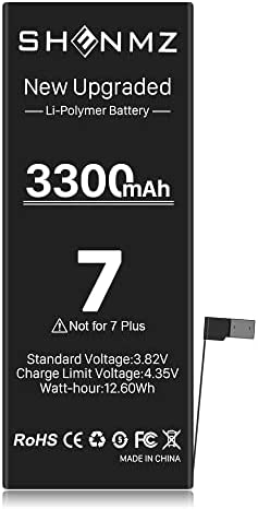 3300mAh Battery for iPhone 7 Replacement, (Upgraded) New Replacement Battery for iPhone 7 Model A1660/A1778/A1779 with Professional Repair Tool