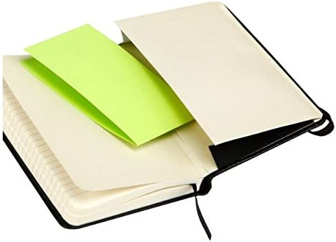C.R. Gibson Genuine Bonded Leather Journal, By Markings, Smyth Sewn Binding, 192 Ivory Colored Ruled Pages, Pocket On Inside Back Cover, Measures 3.5" x 5.5" - Small Brown (MJ3-4792)