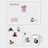 The Twilight Saga Stickers for Hydro Flask, 50pcs Waterproof Vinyl Decal for Laptop Water Bottle Phone Skateboard Bike (Robert Pattinson)