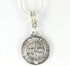 St Benedict Necklace | St Benedict Medals Pendant on a 22 inch Silver Plated Snake Chain Medallas de Hombre Gift for Men or Women Medalla de San Benito Saint Benedict Necklace of Protection