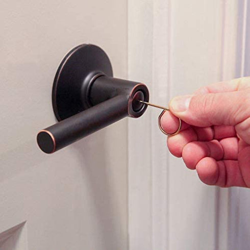 Emergency Keys for Interior Door Locksets - Interior Door Key Pin for Bedroom and Bathroom Doors Schlage Compatible - Emergency Door Lock Pin Key Set of 8