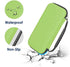 Simpeak Accessories Case Compatible with Switch Lite, Travel Carrying Case Hard Shell Storage Bag for Console and Accessories, with Tempered Glass and Silicone Protective Case for Boys Girls Green