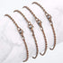 24 Pack Antique Red Copper Cable Chain Necklace Chain Necklace Twisted Link Chain for Jewelry Making (20 Inch)