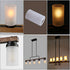 Giluta Frosted Seeded Glass Shade Cylinder Glass Lamp Shade Replacement, Modern Style Wall Sconce Pendant Lamp Shades with 1-5/8 Inch Fitter (A00008)
