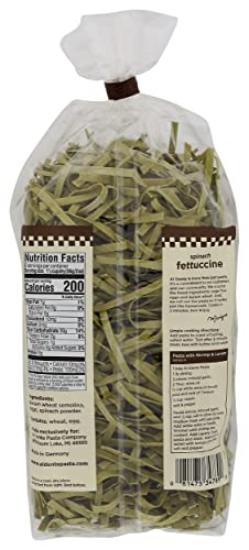 Al Dente Spinach Fettuccine, 12 oz