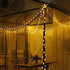 Solar String Lights Outdoor 60 Led 35.6 Feet Crystal Globe Lights with 8 Lighting Modes, Waterproof Solar Powered Patio Lights for Garden Yard Porch Wedding Party Decor (Warm White)