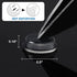 160 Pack Cabinet Bumpers Clear Cabinet Stoppers Rubber Clear Bumpers for Cabinets Doors Drawer/Cupboard/Picture Frame Bumpers Cabinet Protector Dots/Door Pads to Prevent Slamming/Kitchen Cabinet Stops