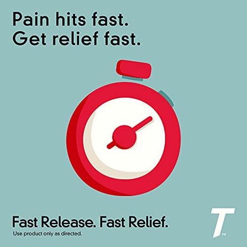 Tylenol Extra Strength Acetaminophen Rapid Release Gels, Pain Reliever & Fever Reducer, 24 ct