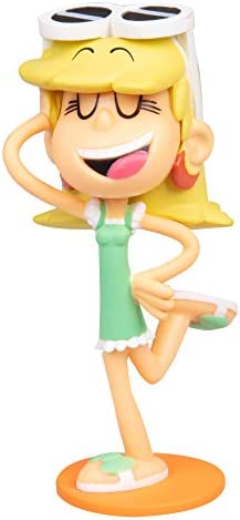The Loud House Figure 4 Pack - Lincoln, Clyde, Lisa, Leni - Action Figure Toys from The Nickelodeon TV Show - 3" Each - Ages 4+