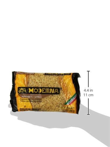 La Moderna Alphabets Pasta Alfabeto Pasta 7.05 oz (Pack of 3)