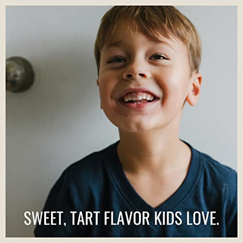 Nature’s Way Sambucus Elderberry Gummies for Kids, Immune Support Gummies*, with Vitamin C and Zinc, Delicious Berry Flavor, 60 Gummies