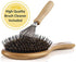 Boar Bristle Hair Brush set – Curved and Vented for Wet and Dry Detangling Hair Brush for Women Long, Thick, Thin, Curly & Tangled Hair Vent Brush - Stocking Stuffers Gift kit