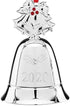 Lenox 2020 Silver Bell Ornament, 0.30 LB, Metallic