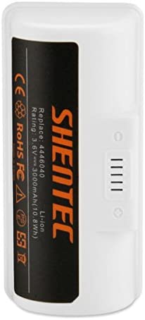 Shentec 3.6V 3000mAh Replacement Battery Compatible with iRobot Braava Jet 240 Floor Mopping Robots, Li-ion 3.6V Battery
