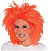 Amscan Faux Crazy Costume Unisex Wig, One size, Orange