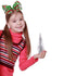4 Pcs Large Christmas JOJO Hair Bows, 8 Inch Handmade Grosgrain Ribbon Alligator Clip Hair Accessories for Gifts 1