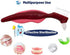 Premium Hard Denture Brush Toothbrush, Cleaning Brush, Multi-Layered Bristles & Portable Denture Double Sided Brush, Denture Care(Pack of 3)