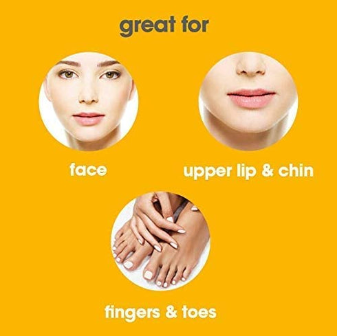 Nad's Facial Wax Strips - Natural All Skin Types - Waxing Kit With 30 Face Wax Strips & Post Wax Oil, 1 Count