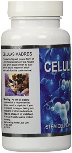 Celulas Madres (AFA) Aphanizomenon flos-Aquae Stem Cell Enhancer + 1 Free Bottle!