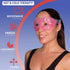 Gel Eye Mask with Eye Holes- Hot Cold Compress Pack Eye Therapy | Cooling Eye Mask for Puffy Eyes, Dry Eyes, Headaches, Migraines, Sinus, Dark Circles - Reusable Eye Face Mask | Ergo Gel Bead (Pink)