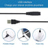 Shaver Charger USB Cord for Microtouches Solo Electric Shaver Solo Trimmer USB Charging Cable 31.5 in with 2 Cleaning Brush