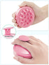 Hair Shampoo Brush, HEETA Scalp Care Hair Brush with Soft Silicone Scalp Massager (Rose Pink)