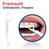 Fremouth Orthodontic Flossers for Braces - Ortho Dental Floss Picks, 100 Count (Pack of 1)