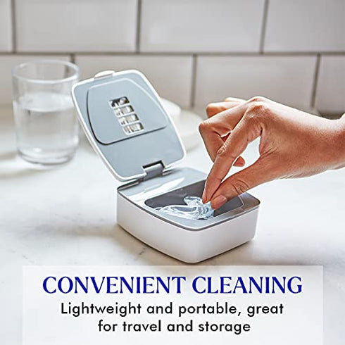 Vanity Planet UV Portable Retainer Cleaner - UV Dental Sanitizer - Twilight - Cleans Dentures, Retainers, Mouth and Night Guards - Removes Bad Odors, Discoloration and Stains - Lightweight & Portable
