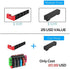 FASTSNAIL Charger Compatible with Nintendo Switch for Joy con, Charging Dock Stand Station Base and Game Card Storage Holder with 28 Game Card Slots Compatible with Nintendo Switch
