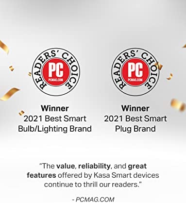 Kasa Smart Plug HS103P4, Smart Home Wi-Fi Outlet Works with Alexa, Echo, Google Home & IFTTT, No Hub Required, Remote Control, 15 Amp, UL Certified, 4-Pack, White
