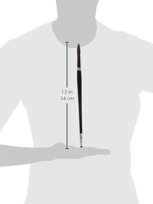 Winsor & Newton Galeria Round Long Handle Brush, Size 20