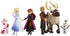 Disney Frozen Adventure Collection, 5 Small Dolls from Frozen 2, Anna, Elsa, Kristoff, Sven, Olaf, & Gale Accessory