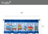 EVERYDAY KIDS Nursery Window Valance - Choo Choo Train