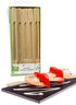 Restaurantware 6-inch Bamboo Paddle Skewers: Perfect for Serving Appetizers and Cocktail Garnishes - Natural Color - Retail Pack - 500ct - Biodegradable and Eco-Friendly