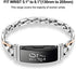 TRUMiRR Women Band for Inspire 2 / Inspire HR / Inspire, Stainless Steel & Crystal Diamond Watchband Jewelry Strap Feminine Wristband Bracelet for Fitbit Inspire 2 / Inspire HR / Inspire Smart Watch