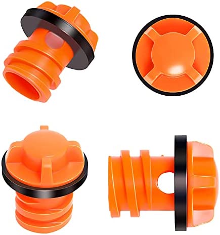 Poweka Cooler Drain Plugs Replacement Compatible with Yeti/Rtic 20 35 45 65 110 Cooler,Small Drain Plugs with Leak-Proof Design