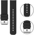6-Pack Soft Silicone Bands Compatible with SoundPEATS Watch 1 Smart Watch, Quick Release Replacement Bands Sport Wristbands for SoundPEATS Watch 1(NOT for Watch Pro 1)