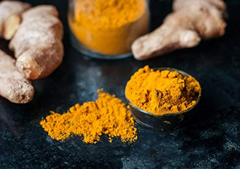 Organic Turmeric Powder, 8 Ounces – Non-GMO, Finely Ground Turmeric Root, Pure, Kosher, Vegan, Bulk. Fragrant Spice. Rich in Curcumin. Great for Asian, Middle East Dishes, Spice Blends, Beverages.