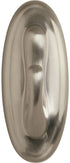 Command Medium Traditional Plastic Hook, Brushed Nickel, 1-Hook, 2-Strips, Decorate Damage-Free