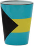 Shot Glass BAHAMAS MAP - Best Souvenir and Gift Collectible Idea 2 Oz ShotGlass (2 Set)