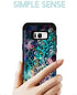 Hocase Galaxy S8 Case, Heavy Duty Protection Shock Absorbing Silicone Rubber Bumper+Hard Plastic Shell Hybrid Dual Layer Protective Case for Samsung Galaxy S8 (SM-G950U) 5.8" 2017 - Mandala in Galaxy
