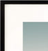 Frametory, 8x10 Aluminum Photo Frame, for 5x7 Pictures with Mat or 8 x 10 without, Real Glass, Wall or Tabletop Metal Picture Frame Collection (Black, 1 Pack)